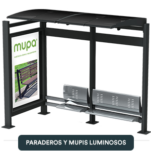 Paraderos y MUPIS Luminosos